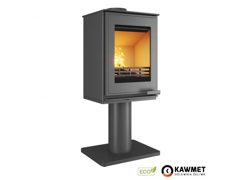 Soba pe lemne KAWMET HARITA S15v cu picior 5.7 kW