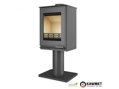 Soba pe lemne KAWMET HARITA S15v cu picior 5.7 kW