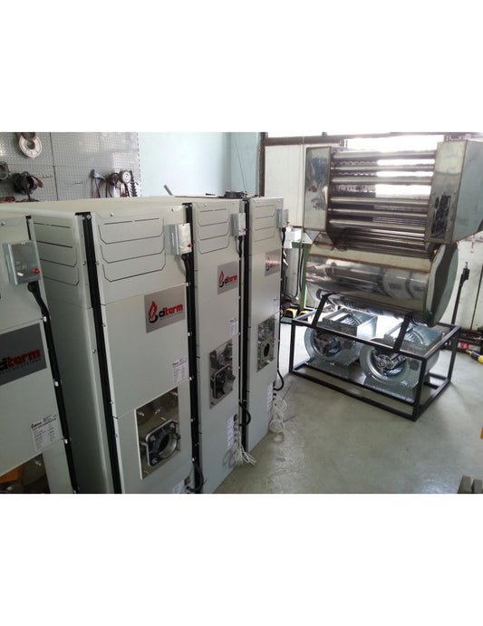 Generator de aer cald industrial T-170 cu arzator pentru ulei uzat