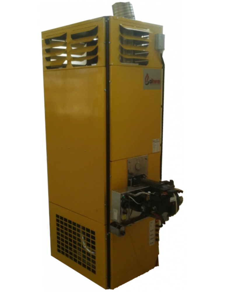 Generator de aer cald industrial T-230 cu arzator pentru ulei uzat