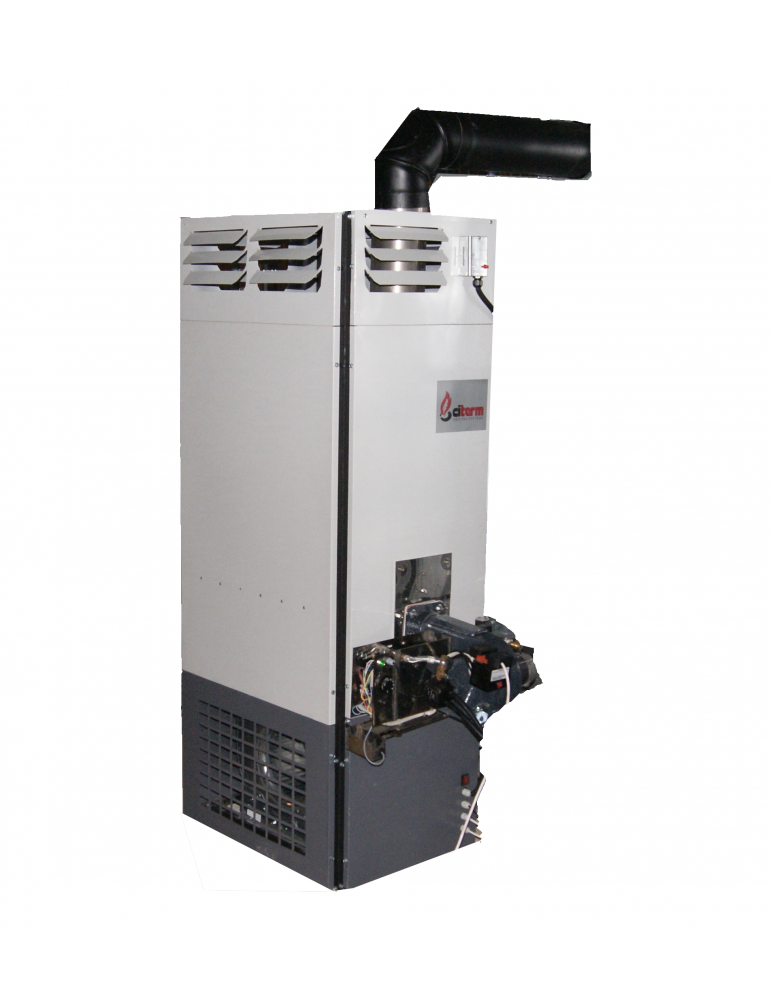Generator de aer cald industrial cu arzator pentru ulei uzat model T-40