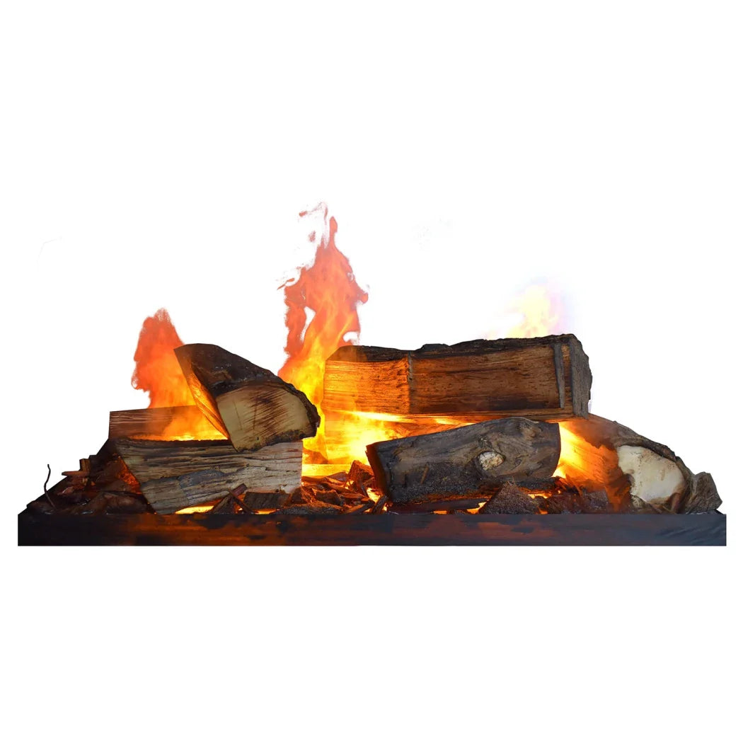 Set Decoratiune din Lemn Masiv - 41 cm pentru Șemineu Electric Dimplex Opti-Myst Cassette 400/600