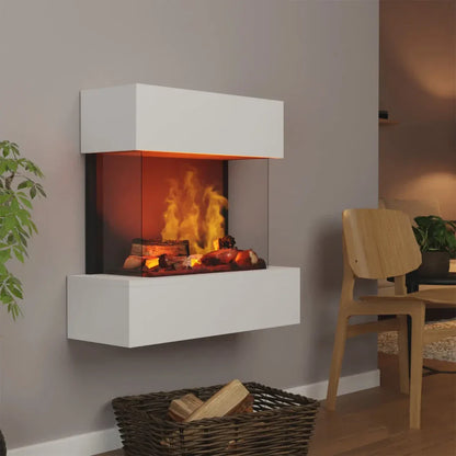 Set Realist Decoratiuni din Lemn - 58 cm pentru Semineu Electric Dimplex Opti-Myst Cassette 400/600