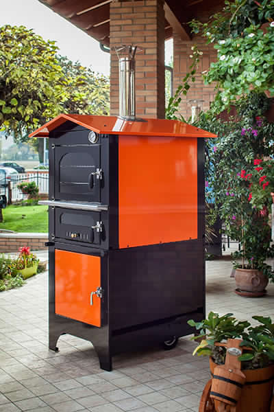 Cuptor pe lemne SILVER