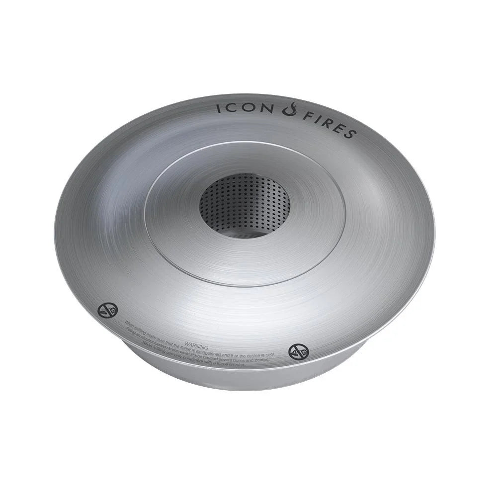 Arzător Rotund Icon Fires pe Bioetanol RD380 - Eleganță și Căldură Durabilă (Până la 12 Ore)