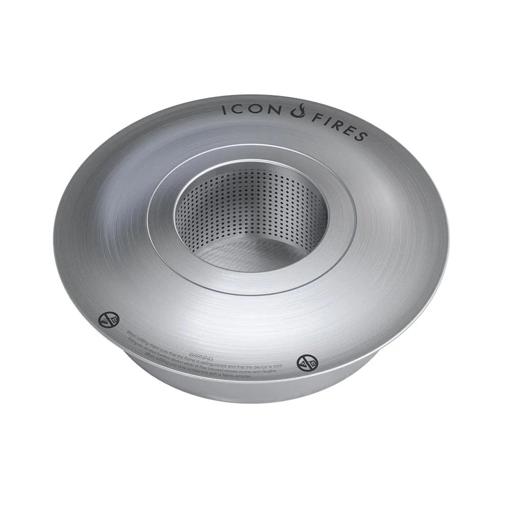Arzător Rotund Icon Fires pe Bioetanol RD380 - Eleganță și Căldură Durabilă (Până la 12 Ore)