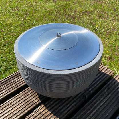 Arzător Rotund Icon Fires pe Bioetanol RD380 - Eleganță și Căldură Durabilă (Până la 12 Ore)