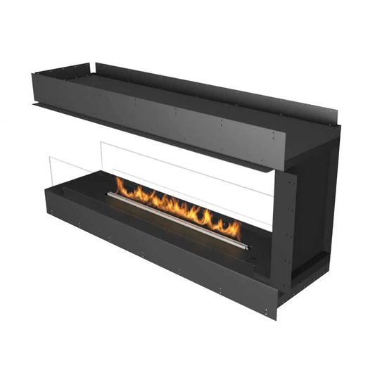 Panou Despărțitor Bio Șemineu Planika Forma 1500 - Eleganță și Căldură Trilaterală