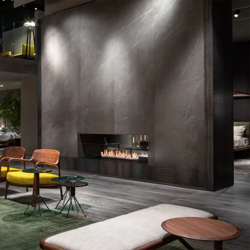 Șemineu pe Bioetanol Planika Forma 2700 Tunnel - Flacără Dublă, Design Modern