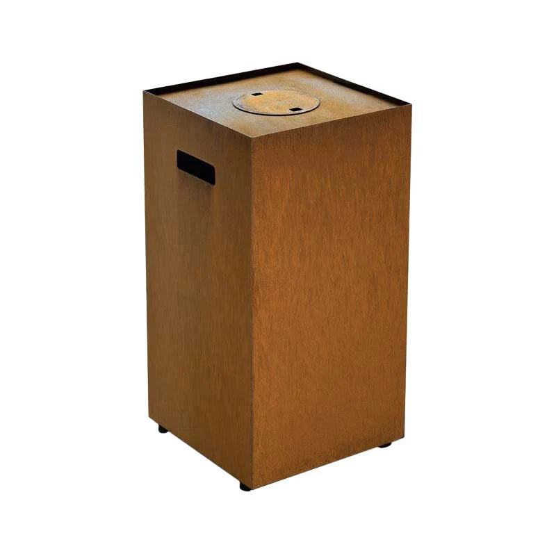 Husa Eleganta din Corten pentru Butelie de Gaz - Solutia Decorativa