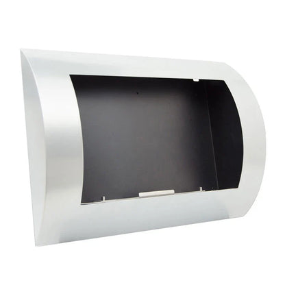 Șemineu de perete ScandiFlames Ocean din oțel inoxidabil - Design modern, căldură ecologică