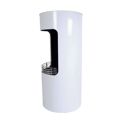 Șemineu Modern Alb Montgomery - Arzător Bioetanol Autonom