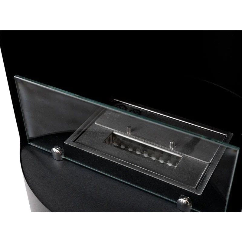 Șemineu pe bioetanol Montgomery Negru - Sobă Deschisă