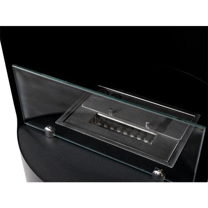 Șemineu pe bioetanol Montgomery Negru - Sobă Deschisă