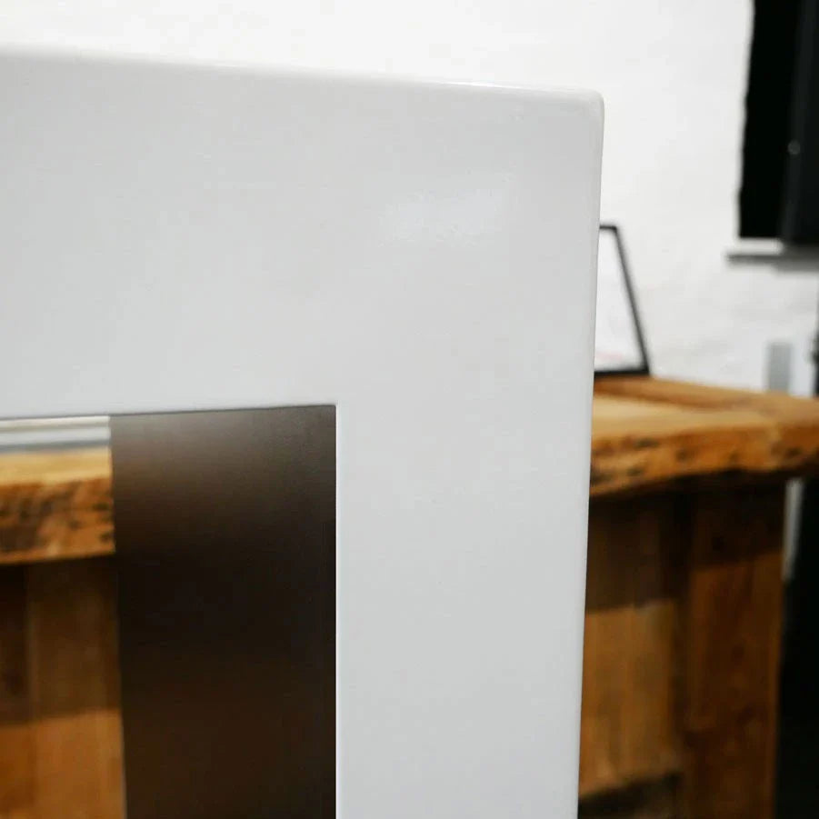 Șemineu Freestanding ScandiFlames Lansing XL Alb - Eleganta și Căldură în Spațiul Tău