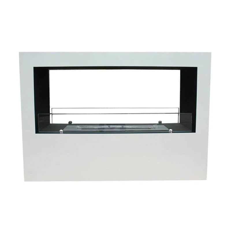 Șemineu Freestanding ScandiFlames Lansing XL Alb - Eleganta și Căldură în Spațiul Tău