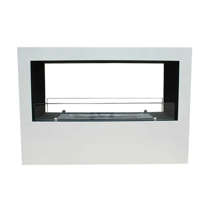 Șemineu Freestanding ScandiFlames Lansing XL Alb - Eleganta și Căldură în Spațiul Tău