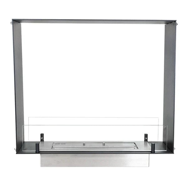 Șemineu Slim pe Bioetanol Foco Two 600 - Design Modern, Vedere Dublă, 7.5 Ore de Ardere