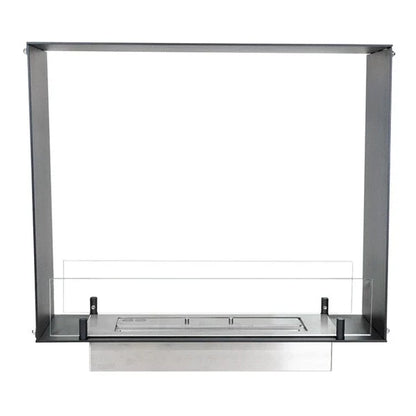 Șemineu Slim pe Bioetanol Foco Two 600 - Design Modern, Vedere Dublă, 7.5 Ore de Ardere