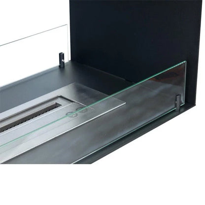 Șemineu Modern cu Bioetanol Foco Two 1000, Dublă Față, Ideal pentru Delimitarea Spațiilor