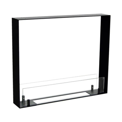 Foco Two 600 Ultra Slim: Șemineu Biocombustibil Extra-Subțire cu Focar Dublu Transparent