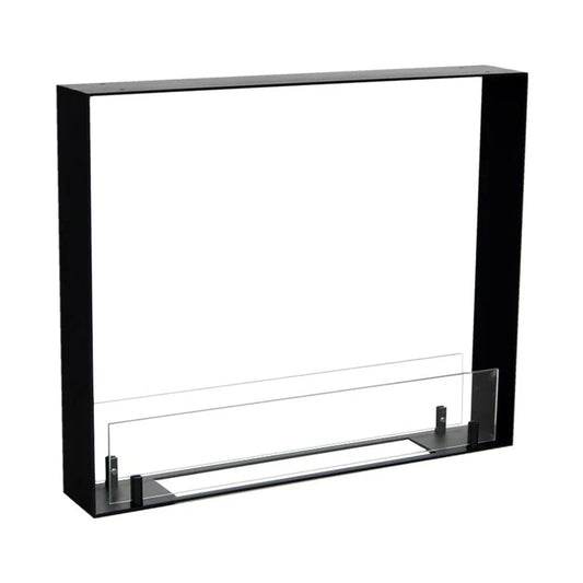 Foco Two 600 Ultra Slim: Șemineu Biocombustibil Extra-Subțire cu Focar Dublu Transparent