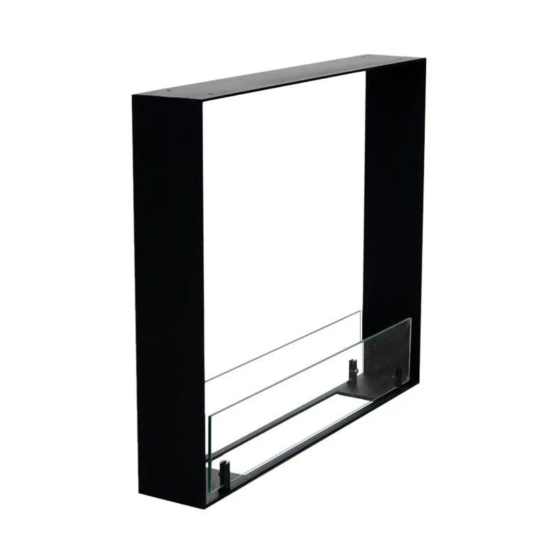 Foco Two 600 Ultra Slim: Șemineu Biocombustibil Extra-Subțire cu Focar Dublu Transparent