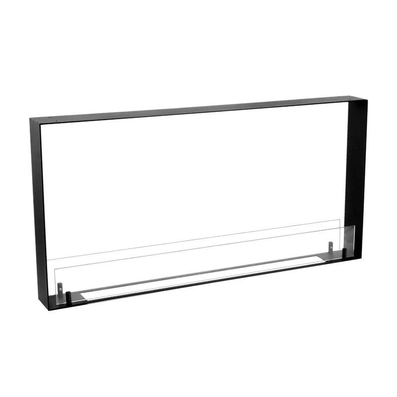 Foco Two 1000 Ultra Slim: Șemineu Dublu, Ultra-Subțire, pe Bioetanol, 10cm Adâncime