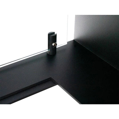 Foco Two 800 Medium: Șemineu Biocombustibil Dublu Decorativ, 80 cm Lățime