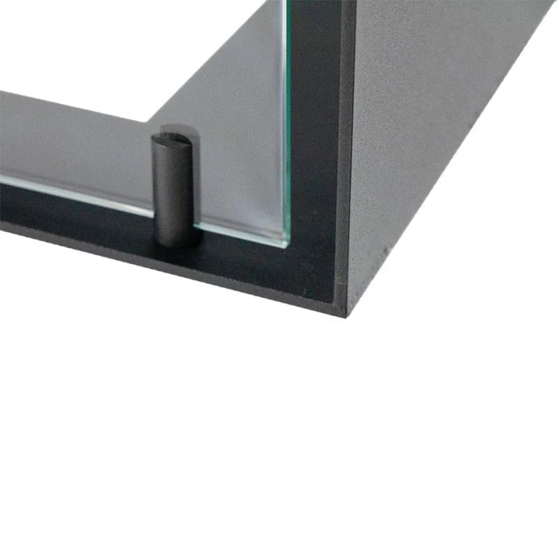 Foco Two 800 Medium: Șemineu Biocombustibil Dublu Decorativ, 80 cm Lățime