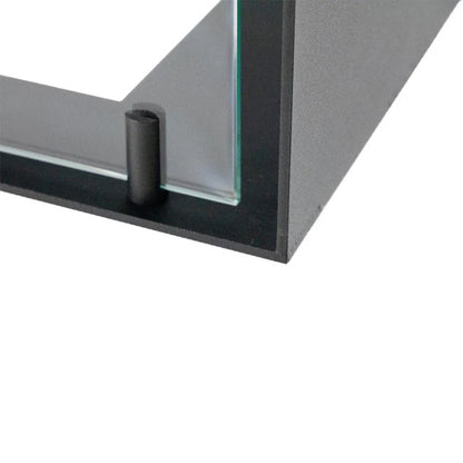 Foco Two 800 Medium: Șemineu Biocombustibil Dublu Decorativ, 80 cm Lățime