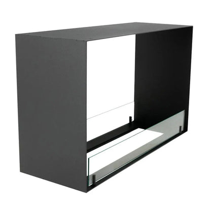 Foco Two 800 Medium: Șemineu Biocombustibil Dublu Decorativ, 80 cm Lățime