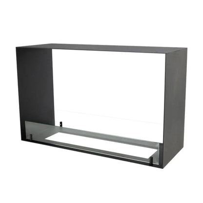 Foco Two 800 Medium: Șemineu Biocombustibil Dublu Decorativ, 80 cm Lățime