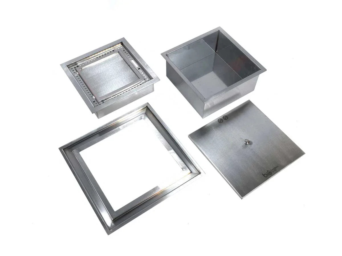 Arzător Pătrat Bioetanol - Capacitate 5L