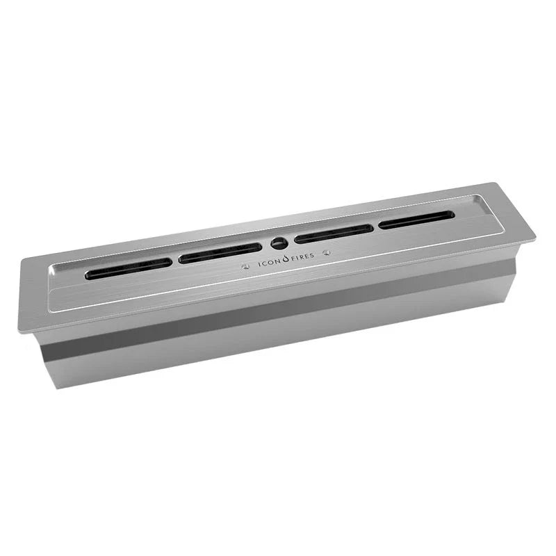 Arzător Slimline Icon Fires - 50 cm - Eficiență și Eleganță pentru Spații Mici