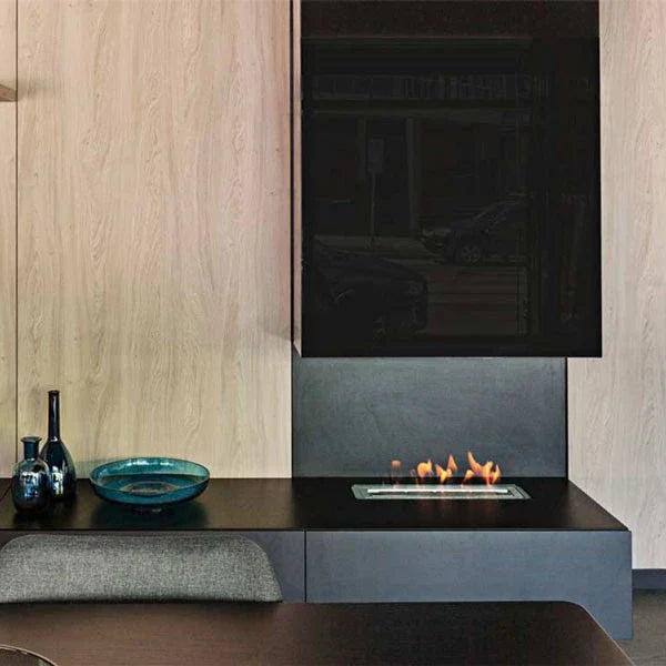 Arzător Slimline Icon Fires - 50 cm - Eficiență și Eleganță pentru Spații Mici