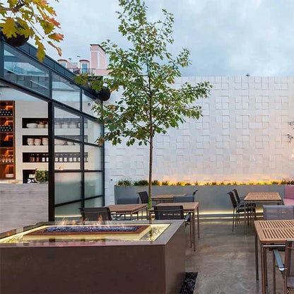 Arzător pe gaz Planika Galio Insert 1000 pentru uz exterior - personalizabil și eficient