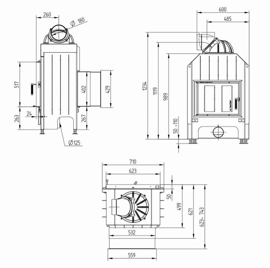 HAKA 63/51A - Usa Spate + Cupola