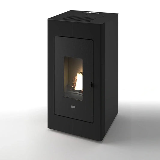 TERMOSEMINEU PE PELETI AMALIA 4.2-11.4 KW - NEGRU