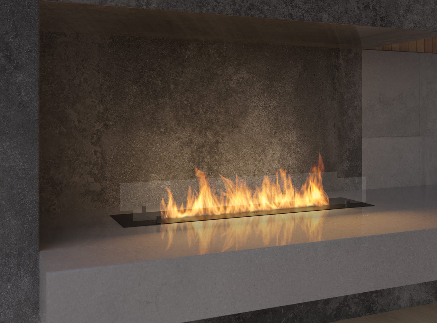Șemineu cu bioetanol Slimfire Insert Black 1500 Rezervor 5 l