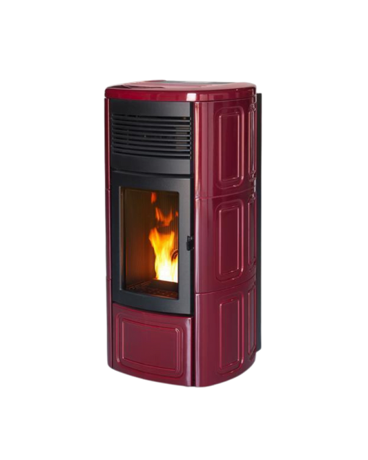 Sobă peleți MCZ SUITE Hydromatic 16 - 16 kW - Centrală termică - Rosu