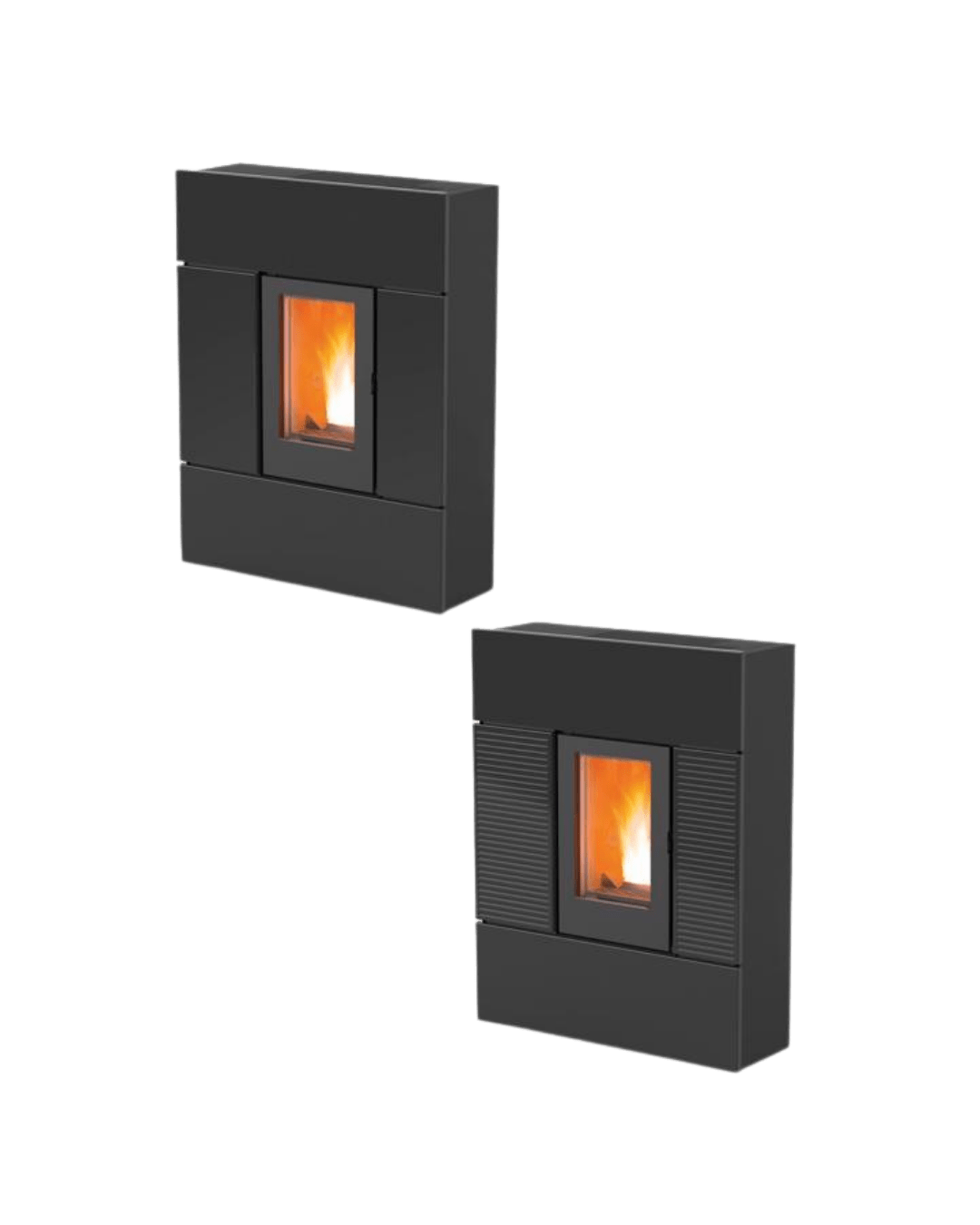Sobă peleți MCZ RAY Comfort AIR 8 - 8 kW - Negru