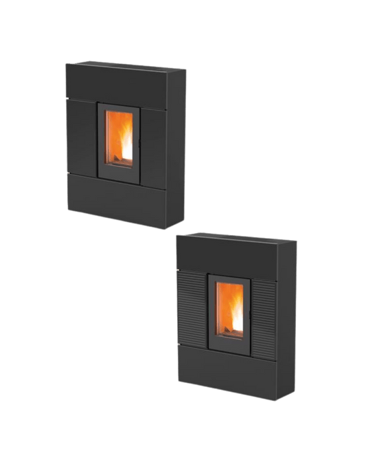 Sobă peleți MCZ RAY Comfort AIR 8 - 8 kW - Negru