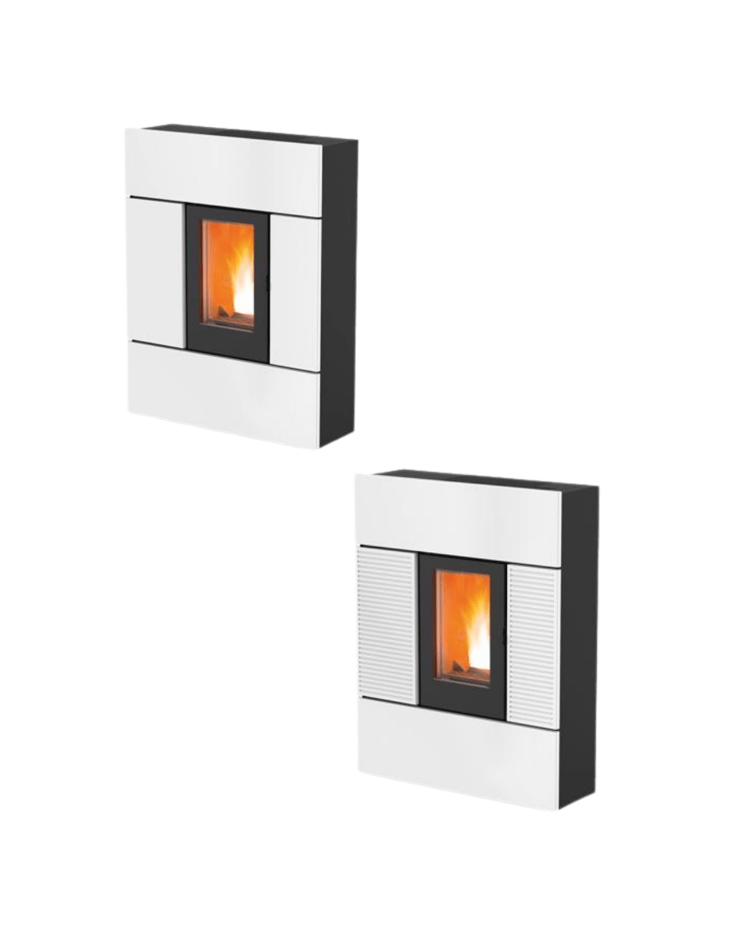 Sobă peleți MCZ RAY Comfort AIR 8 - 8 kW - Alb