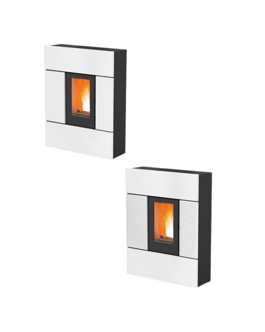 Sobă peleți MCZ RAY Comfort AIR 8 - 8 kW - Alb
