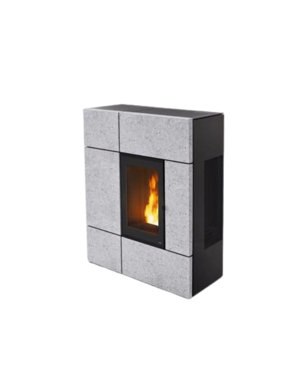 Sobă peleți MCZ STREAM Comfort AIR - 12 kW - Gri Antracit
