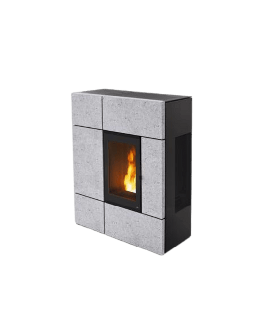 Sobă peleți MCZ STREAM Comfort AIR - 12 kW - Gri Antracit
