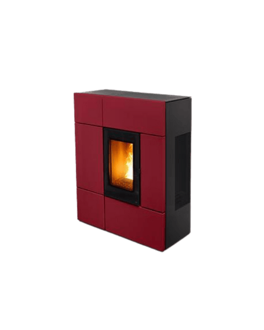 Sobă peleți MCZ STREAM Comfort AIR UP! - 12 kW - Rosu