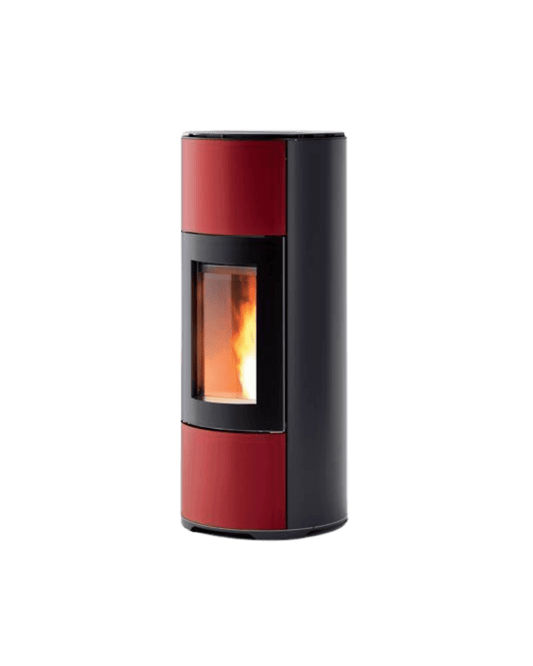 Sobă peleți MCZ HALO M1 - 8.1 kW - Rosu