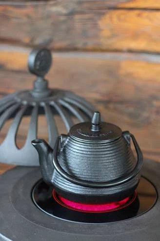 Șemineu Electric Carl din Fontă - Design Tradițional Suedez